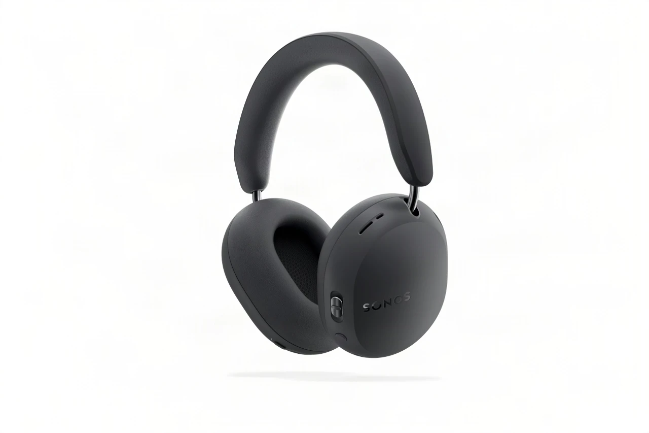 Sonos Ace Ultra headphones in Black, showing the Content Key