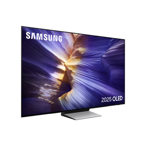 Samsung QE77S90FA 2025 77" OLED TV Side View Left Samsung QE77S90FA 2025 77" OLED TV Side View Left