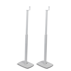 Sonos PLAY:1 Speaker Stands in White with Adjustable height - supplied as a pair. FLXP1AS2011