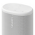 Sonos Play White portable Bluetooth & WiFi speaker (front angled close up)