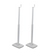 Sonos PLAY:1 Speaker Stands in White with Adjustable height - supplied as a pair. FLXP1AS2011
