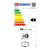 Samsung QE50QN73HAU 50 inch Neo QLED energy label showing E rating