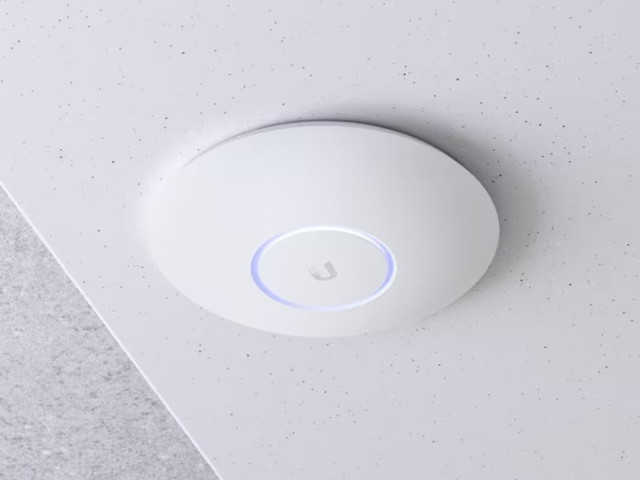 Ceiling-mounted Wi-Fi access point