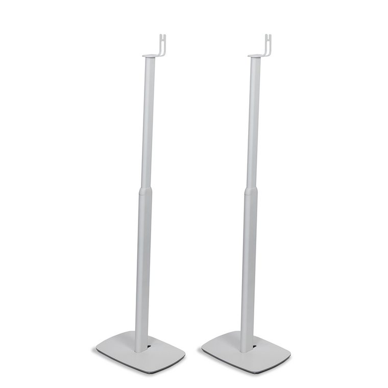 Sonos PLAY:1 Speaker Stands in White with Adjustable height - supplied as a pair. FLXP1AS2011