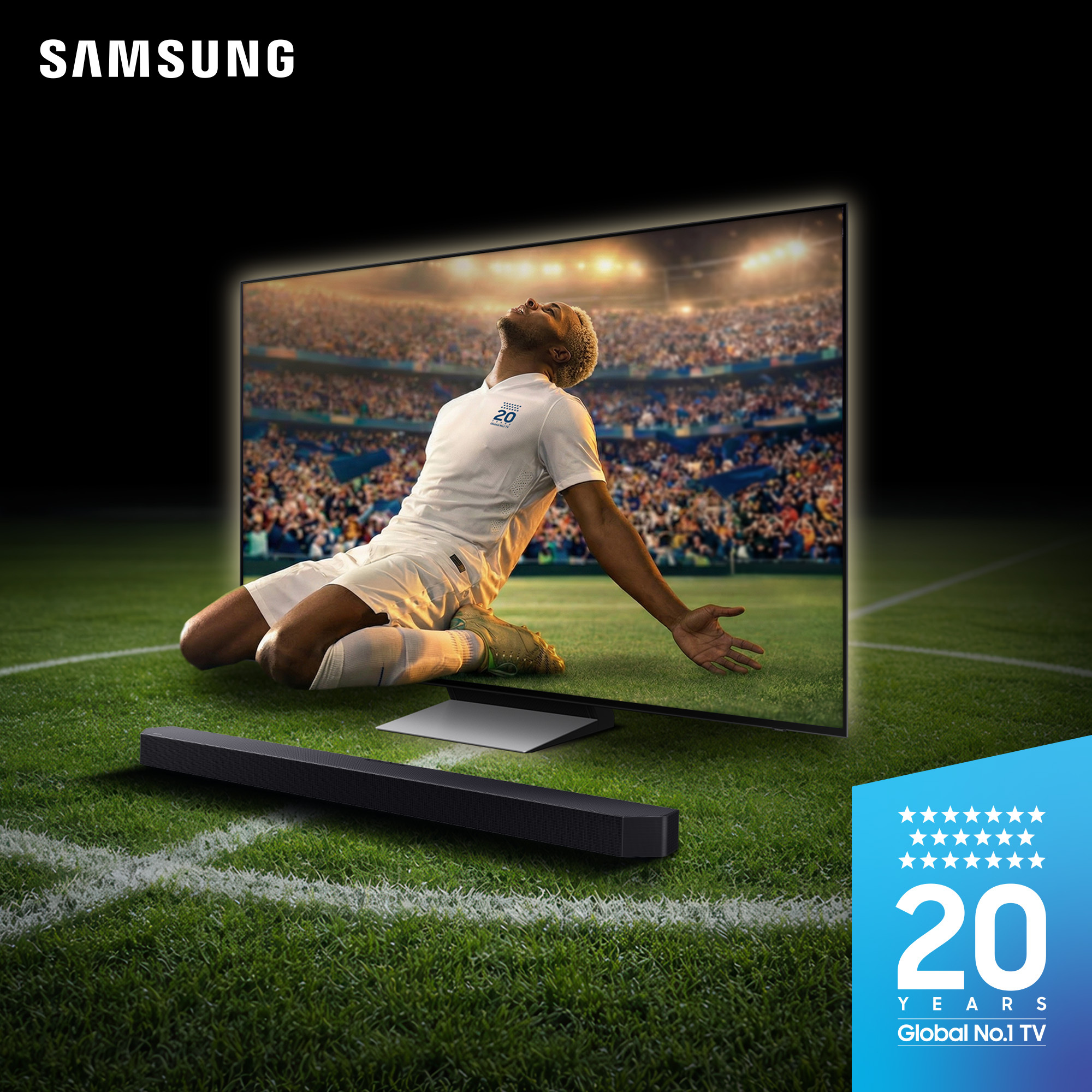 Claim up to 20% Cashback on selected Samsung TVs