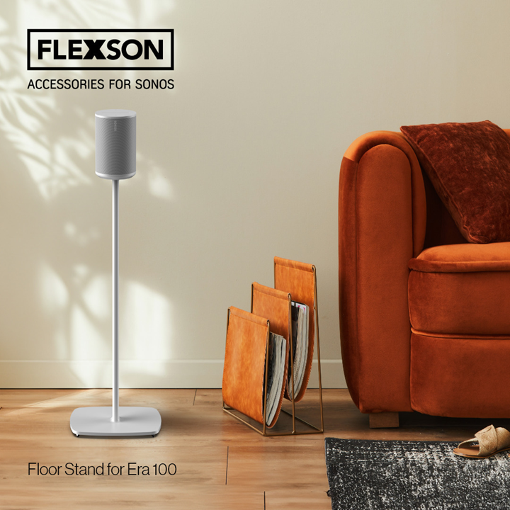 Flexson FLXE100FS1011 Speaker stand for Sonos ERA 100 White speaker