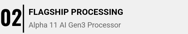 LG C6 feature 2 — Flagship processing, Alpha 11 AI Gen3 processor