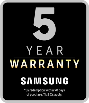 Samsung 5 Year Warranty — Jennings Sound and Vision Fleet