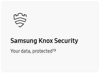 Samsung QE55Q7F5 TV uses Knox security to keep your data safe