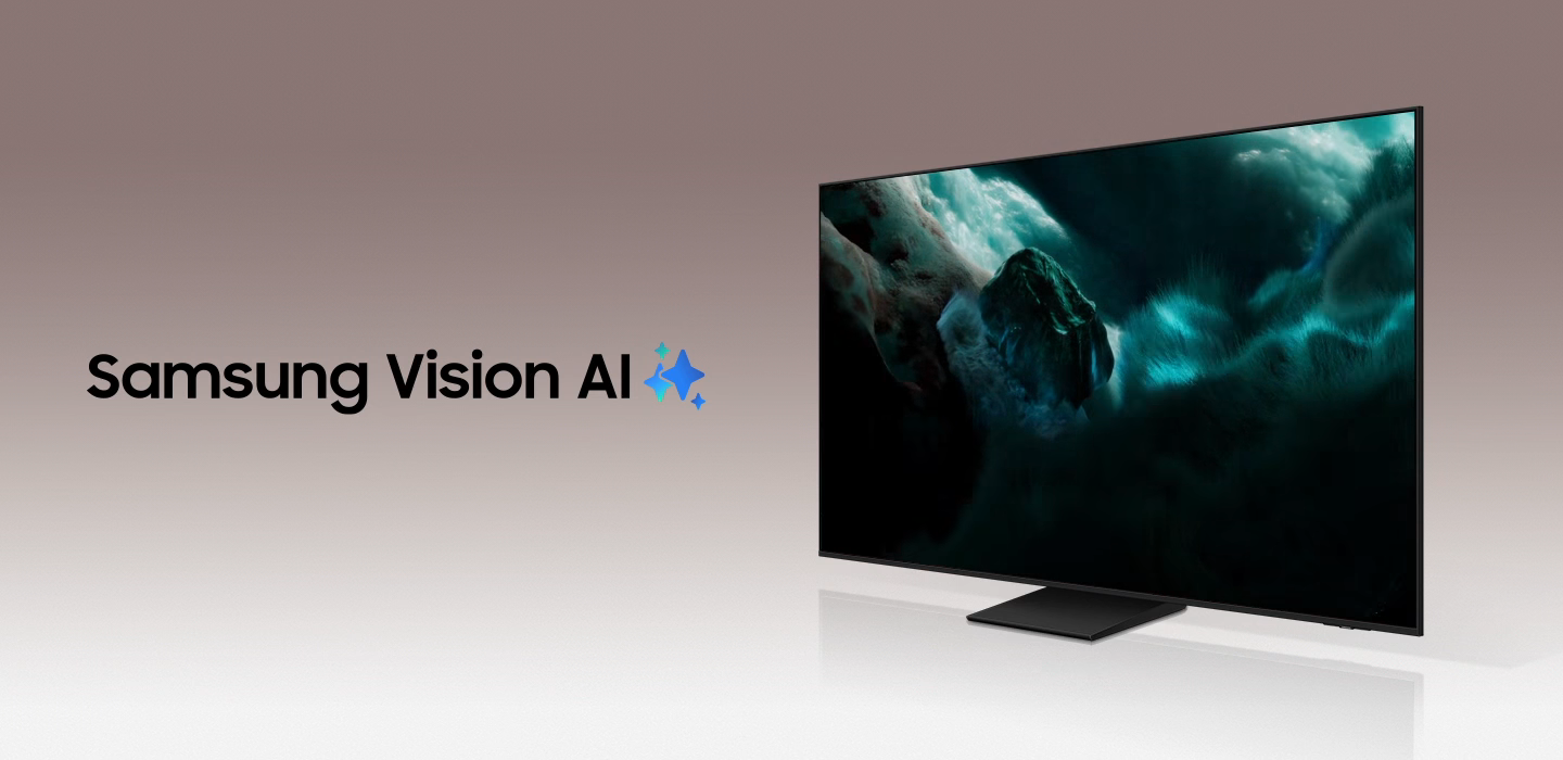 Samsung QE43Q7F2 QLED 43" TV featuring Samsung Vision AI technology