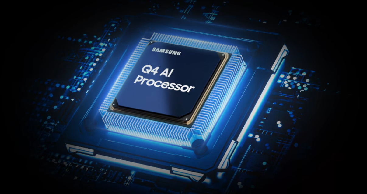 Samsung QE55Q7F5 featuring a powerful Q4 AI processor