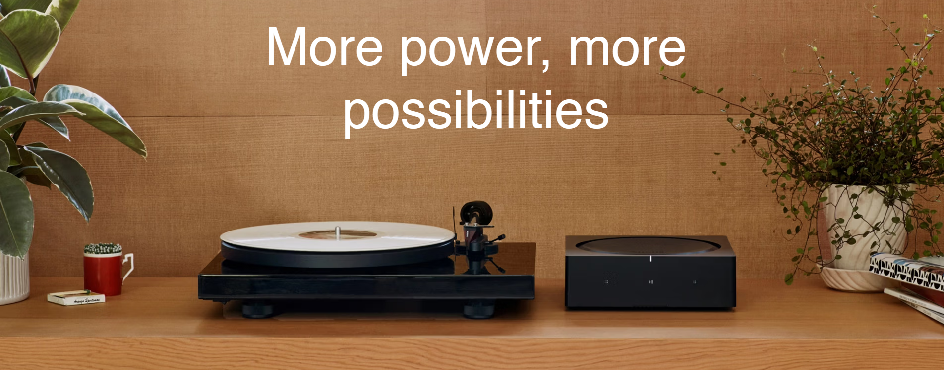 Sonos Amp connected to turntable - more power, more possibilities