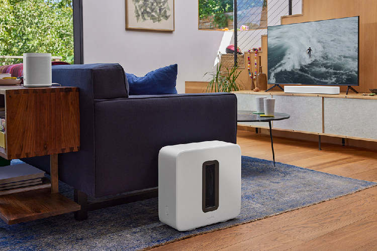 Add a Sonos Sub to your Sonos soundbar to create a true cinema experience!