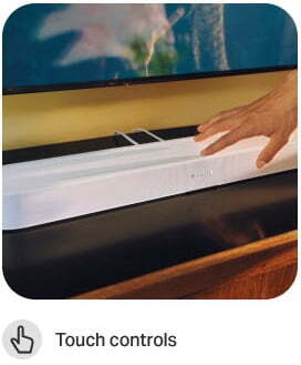 Sonos Beam Ultra touch controls icon