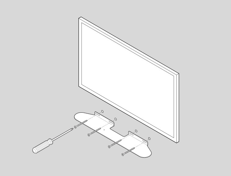 Sonos Beam Wall Mount for Sonos Beam Soundbar