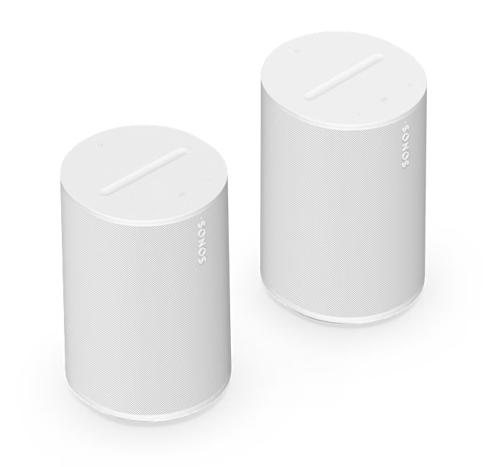 Add two Sonos ERA100s as a stereo pair for an amazing sound performance