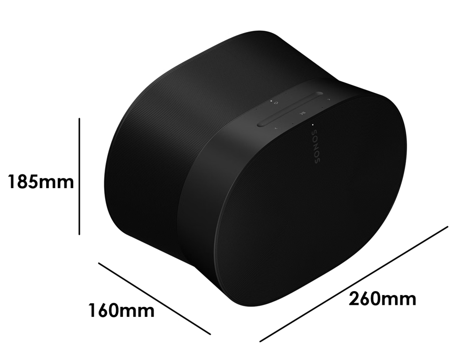 Sonos ERA 300 Smart Speaker Dimensions