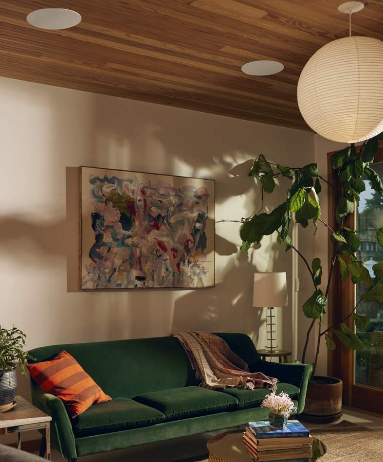 Sonos In Ceiling speakers for surround sound to create a home theatre system