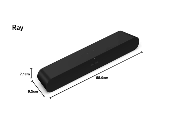 Sonos Ray Soundbar dimensions, find out which Sonos soundbar is right for you