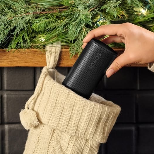 Christmas Gift Ideas. Sonos Roam 2 Bluetooth portable speaker with 20% off