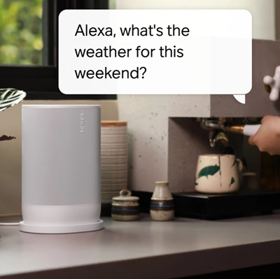 Sonos Move 2 features Amazon Alexa voice control