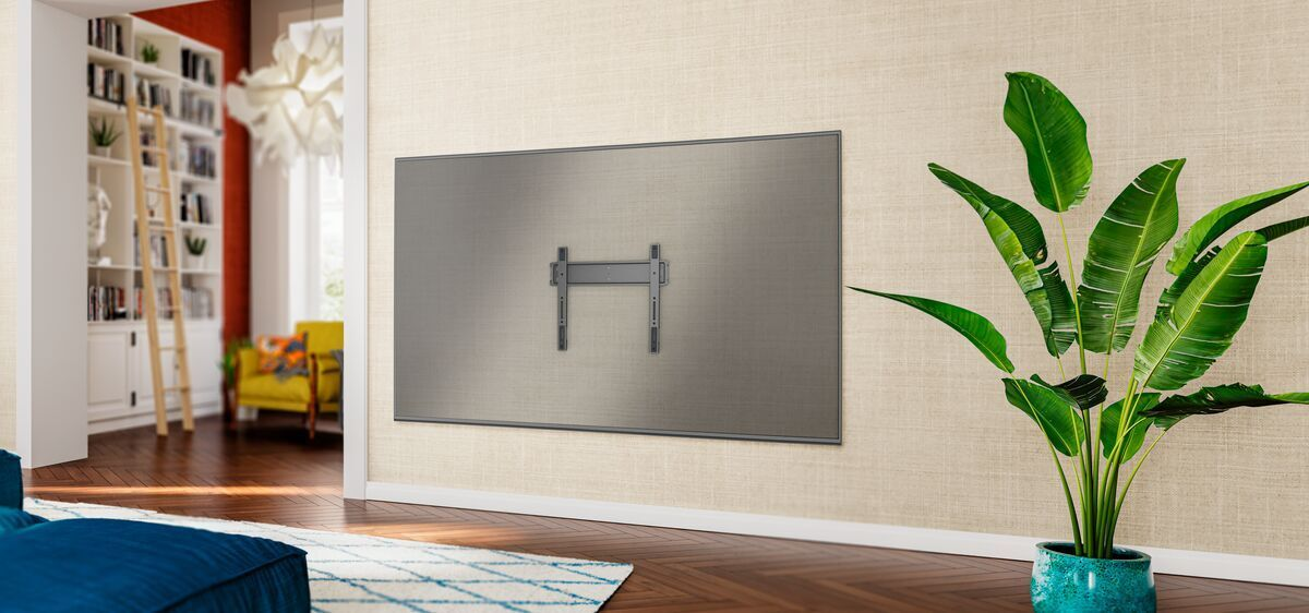 Super Slim, High Quality & Secure TV Wall Bracket. Voegls Elite TVM 5505 Flat to wall TV wall mount is easy to fit as well