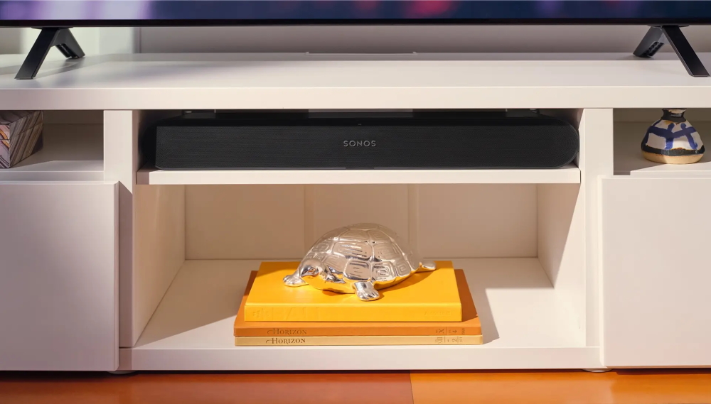 Sonos Ray is so small it can be tucked away