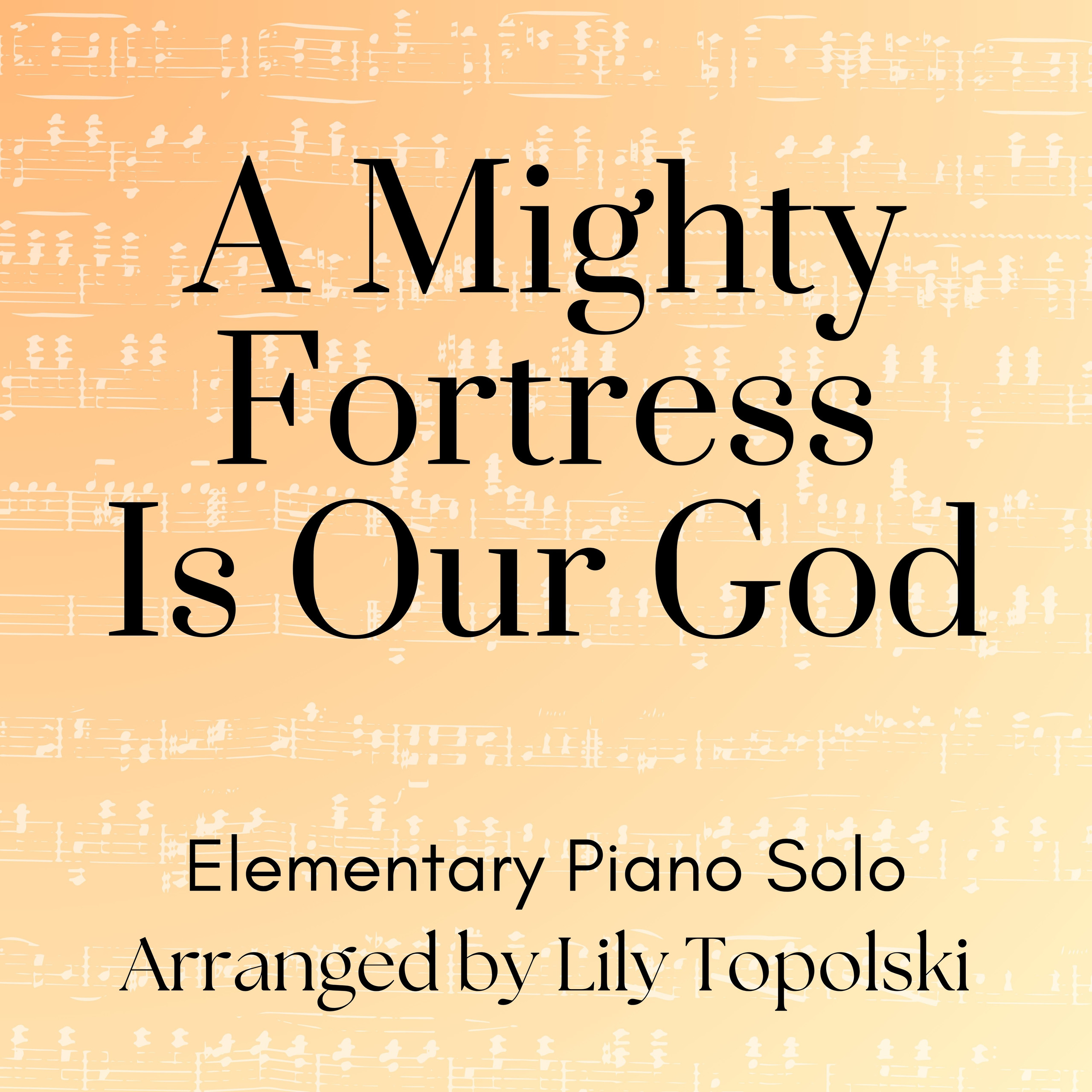 Free Piano Solo Hymn Sheet Music