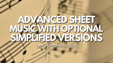 Simplified Versions of Advanced Hymn Arrangements