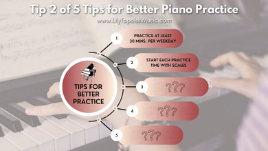 Tip 2: Start with Scales (5 Tips for Better Piano Practice)