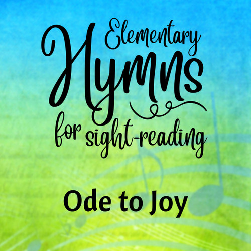 FREE: Ode to Joy- Digital Sheet Music
