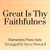 FREE: Great Is Thy Faithfulness (Elementary) - Digital Sheet Music