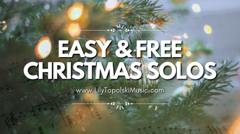 FREE Late Elementary Piano Christmas Songs