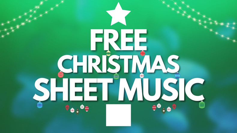 FREE Christmas Sheet Music (Late Elementary, Late Intermediate, and Advanced Piano Solos)