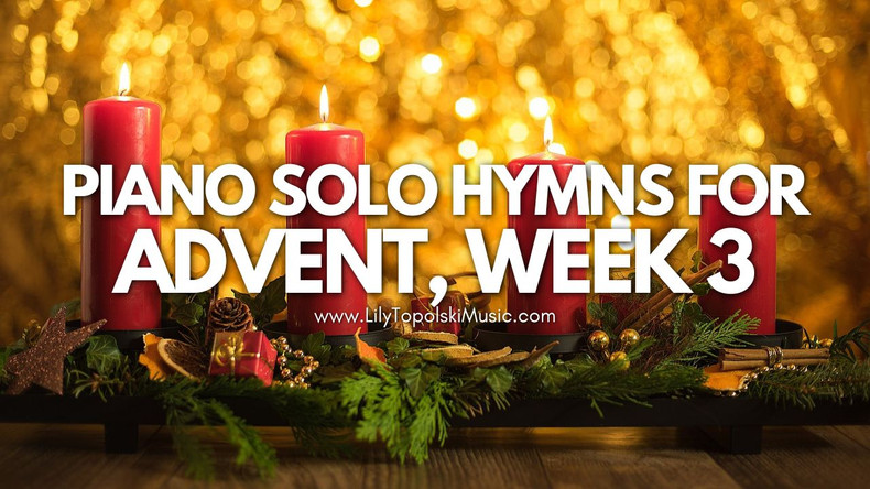 Piano Solo Sheet Music for Advent Week 3: Joy