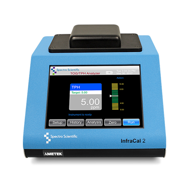 InfraCal 2 Model TRANS-SP Calibrated with TOG/TPH