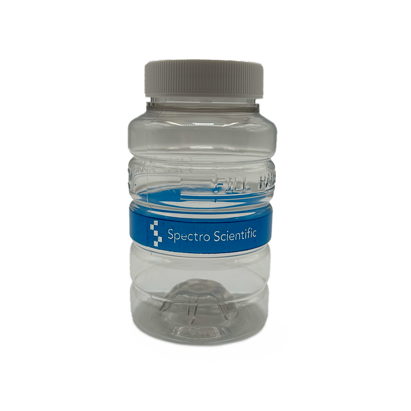 Spectro Certified Sample Bottle, PET, 120 ml (4 oz), Package of 50