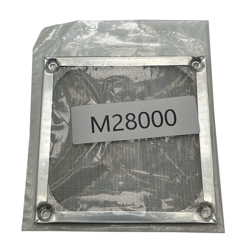 Fan Filter 120mm Sq Aluminum