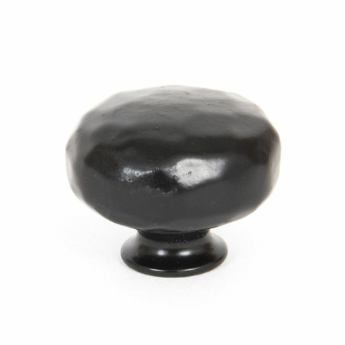 Black Hammered Knobs - Small 33364