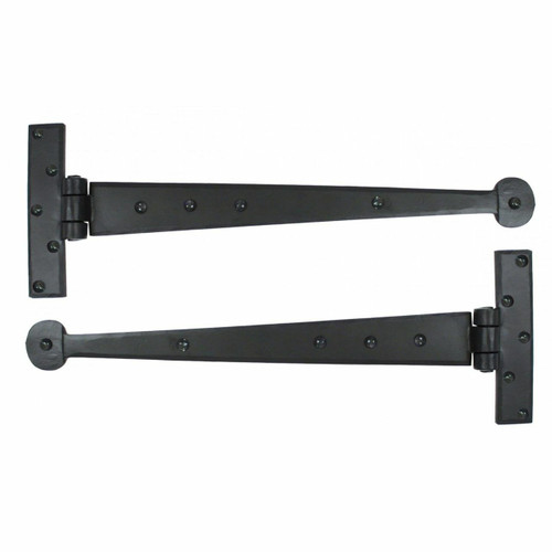 Black 15'' T Hinge (pair) 33990