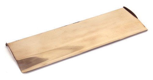 Polished Bronze Large Letterplate Cover