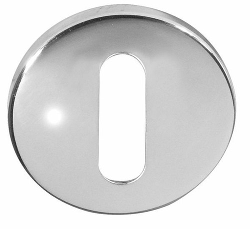From The Anvil Polished Chrome Oval Euro Escutcheon 90279 