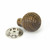 Rosewood & Polished Nickel Beehive Cabinet Knob - Small 83873