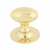 Polished Brass Oval Cabinet Knob - Small 83885