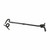 10" Forged Cabin Hook - Black 83772