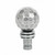 Pewter Beaten Ball Finial (pair) 33397