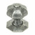 Pewter Patina Octagonal Mortice/Rim Knob Set 33643