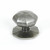 Octagonal Centre Door Knob - Pewter 83778