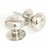 Polished Nickel Prestbury Mortice/Rim Knob Set - 63mm 83856