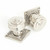 Polished Nickel Tewkesbury Square Mortice Knob Set 83859